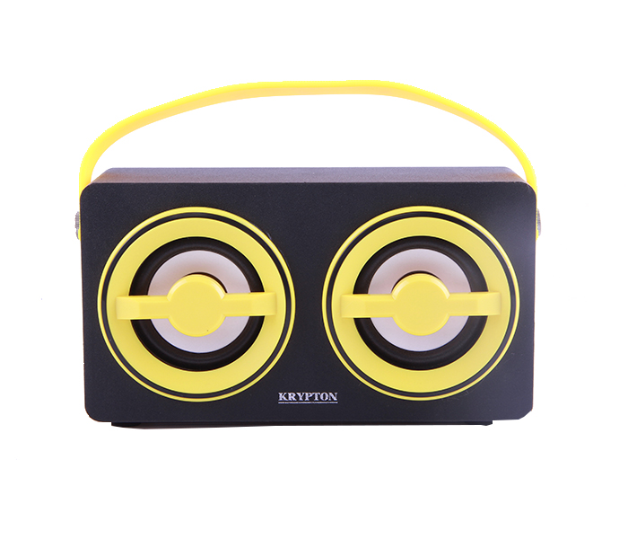 Krypton KNMS5069 Rechargeable Bluetooth Speaker with FM Radio, USB & TF Card - Zoom Image 3