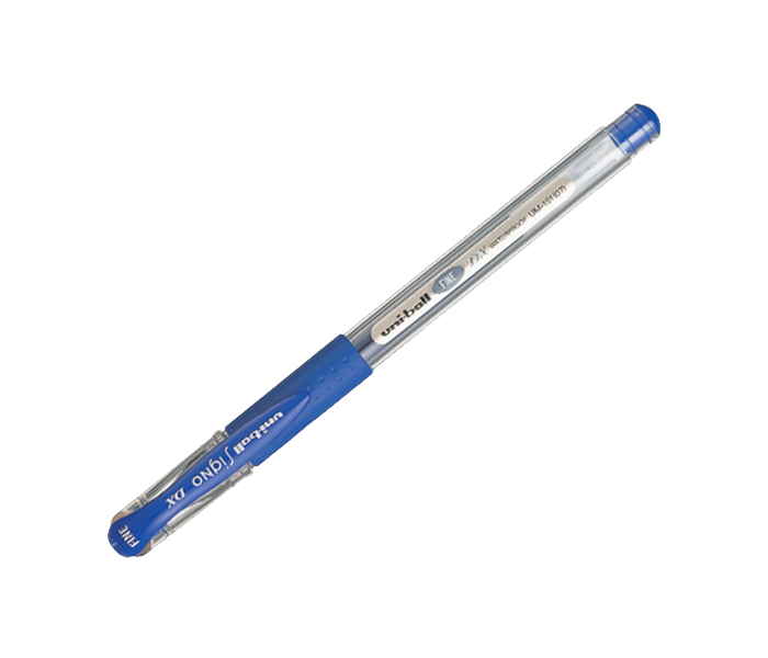 Uni Ball UM-151(07) Signo Dx Fine Pen - Blue, Pack of 12 - Zoom Image 1