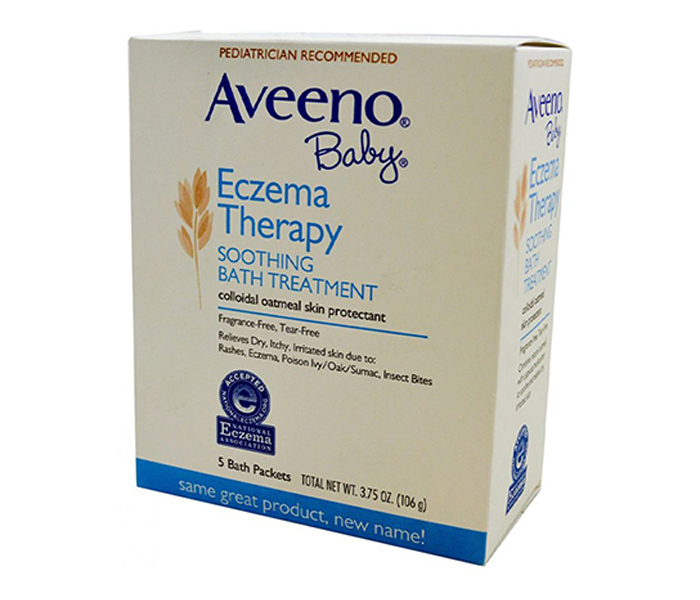 Aveeno Baby N23593257A Eczema Therapy Soothing Baby Bath Treatment - 5 Pack - Zoom Image