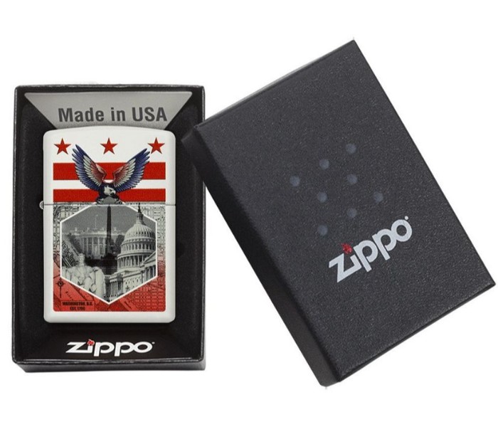 Zippo 29084 Washington DC Lighter Multicolor - Zoom Image 3