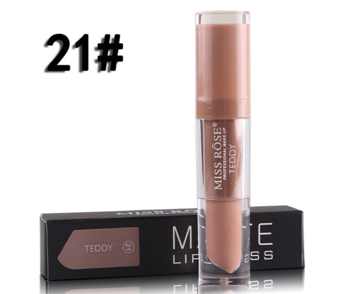 Miss Rose 7701-026M Longlasting Matte Lip Gloss 21 Teddy - Zoom Image