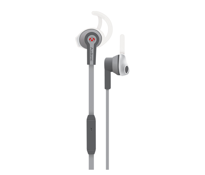 Audionic SE-35 Sporty Earbuds Earphone - Grey - Zoom Image