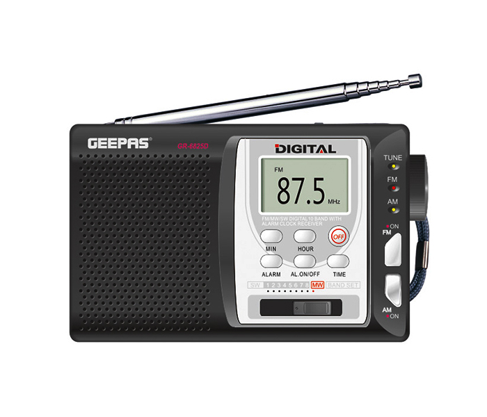 Geepas GR6825 Luxuirous IC Design 10-Band Digital Receiver - Zoom Image 5