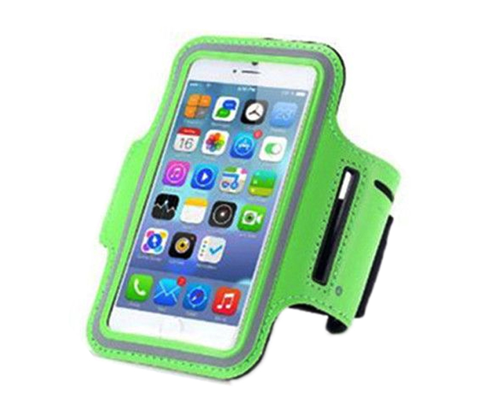 Zooni Running Sports Armband For Smartphones Under 4.7 Inches - Green - Zoom Image 1