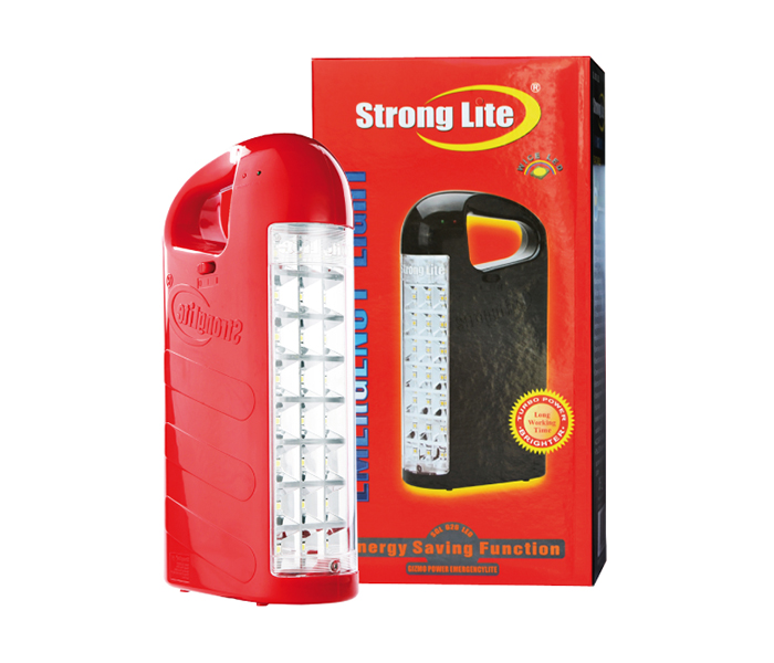 Strong Lite SGL626LED Rechargeable LED Emergency Lantern - Red - Zoom Image