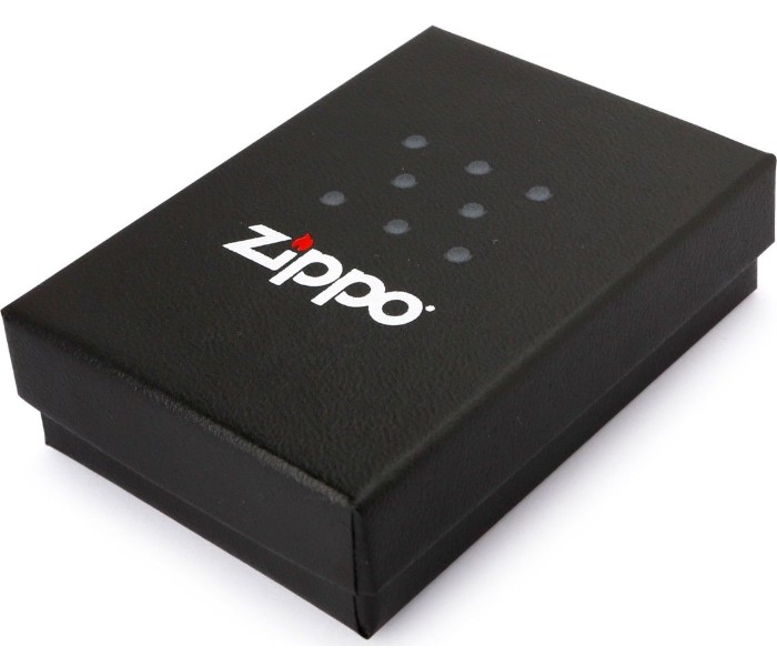 Zippo 218ZB -720060182 Zip Border Lighter Black - Zoom Image 1