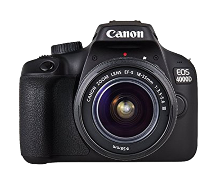 Canon EOS 4000D 18.0 MP DSLR Camera with EF-S 18-55mm III Lens - Black - Zoom Image 10