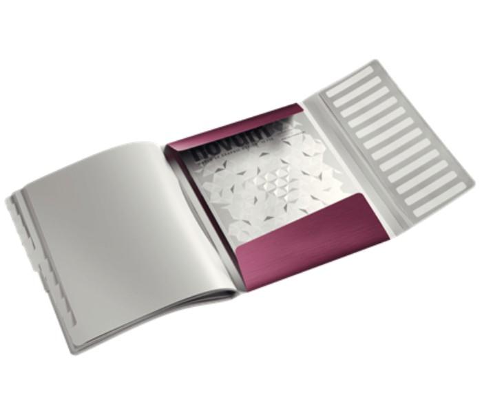 Leitz 3996-00-28 Divider Book Garnet Red - Zoom Image 2