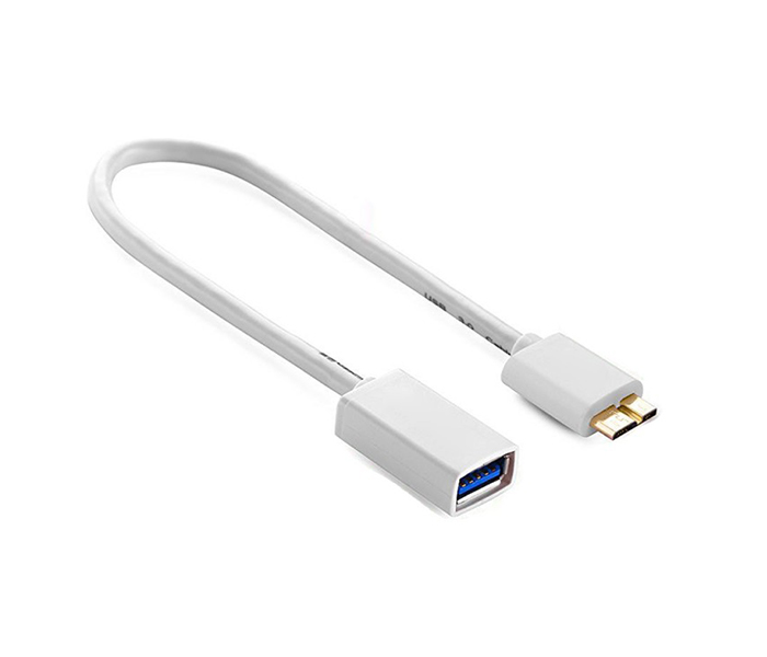 Trands TR-OT125 Micro USB 3.0 OTG Cable - White - Zoom Image 2