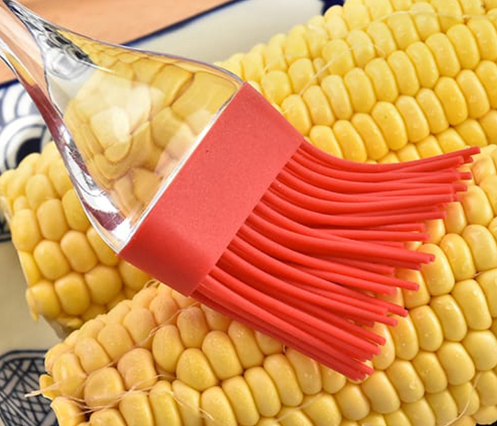 Silicone Spatula & Brush - Red - Zoom Image 1