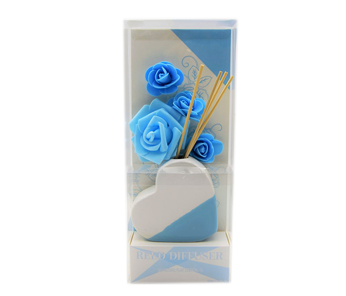 Reed AR-113-2 Decorative Floral Diffuser - Whie &Blue - Zoom Image 2