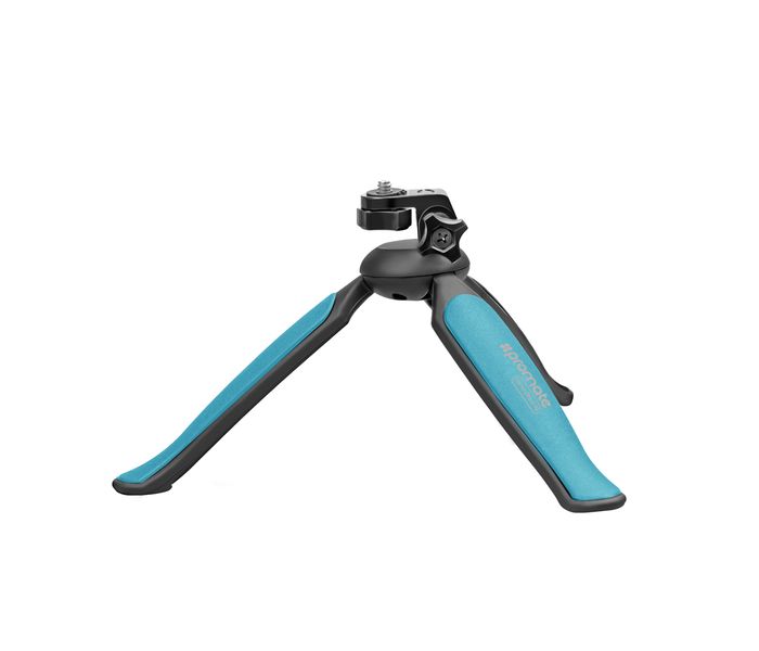 Promate HandyPod-16 Lightweight Camera Mini Tripod with 180-Degree Adjustable Head, Blue - Zoom Image 7