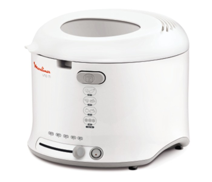 Moulinex AF123127 1800 W Cool Touch Non Stick Coating Deep Fryer White - Zoom Image