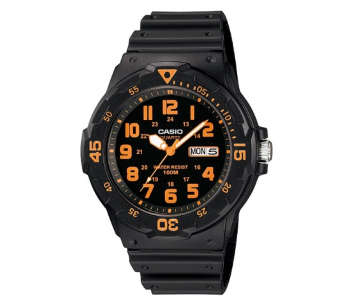 Casio MRW-200H-4BVDF Mens Analog Watch Black - Zoom Image