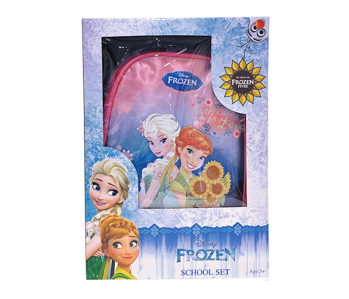 Frozen FGOL0001-16 5 in 1 Gift Of Love Promotion Trolley Bag School Set - 16 inch - Zoom Image 2