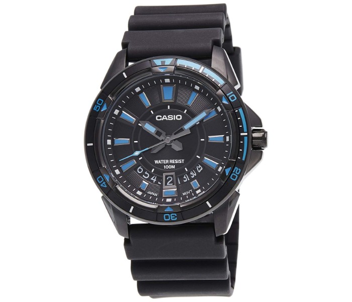 Casio MTD-1066B-1A1DF Mens Analog Watch Black - Zoom Image 2