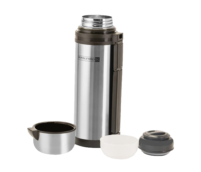 Royalford RFU9111 1800ML Stainless Steel Vacuum Bottle - Silver - Zoom Image 2