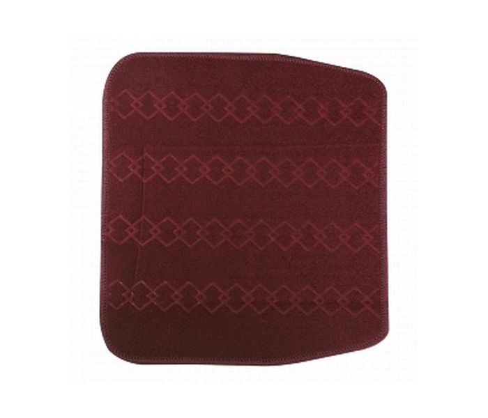 5 Pieces Blue Cool Car Floor Mat B130, Maroon - Zoom Image 3