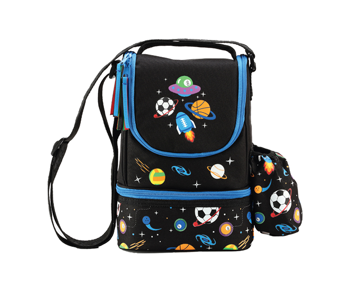 Smily Kiddos SK11004007 Strap Lunch Bag - Black - Zoom Image 4