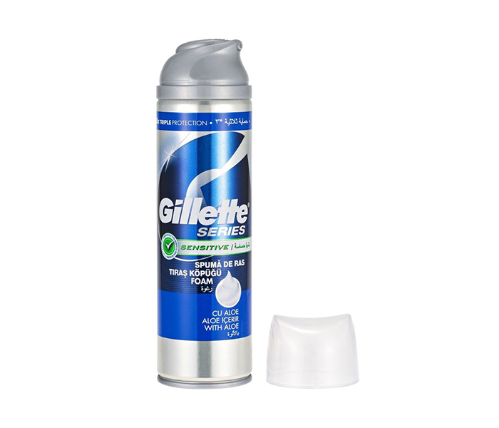 Gillette N11293685A Sensitive Shaving Foam - 250ML - Zoom Image 2