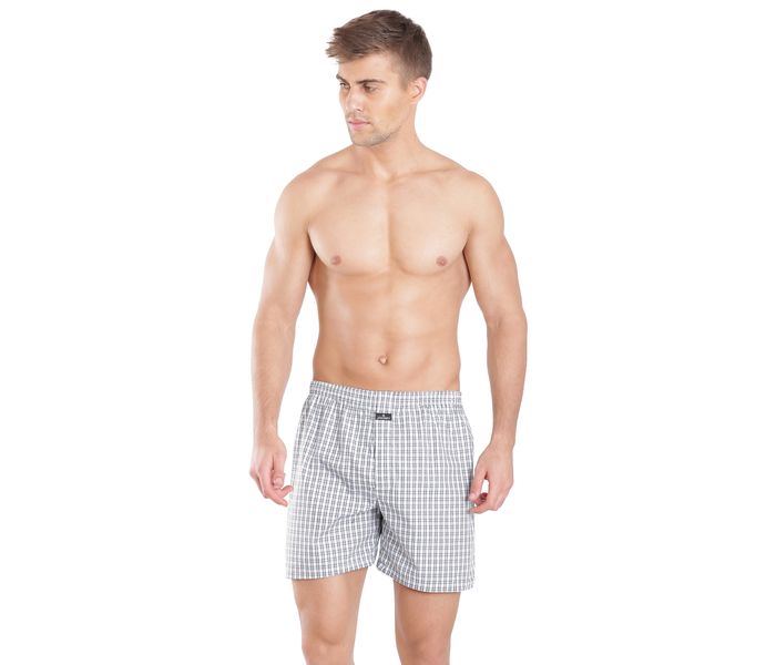 Jockey 1222-0210 Relax Boxer Shorts, Light Assorted Checks 2/M - 2 Pieces Pack - Zoom Image