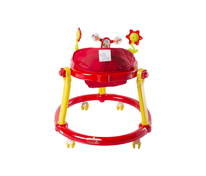 Baby Plus BP8139 Baby Walker - Red & Yellow - Zoom Image 1