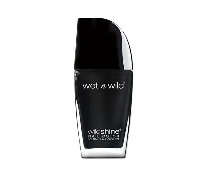 Wet N Wild N13626078A Wild Shine Nail Color - Black Creme - Zoom Image