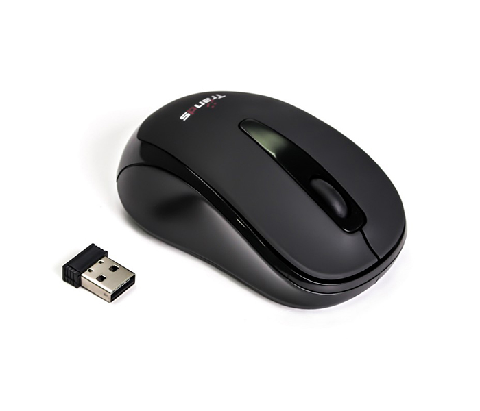 Trands TR-MU257 Wireless Portable Mouse - Black - Zoom Image