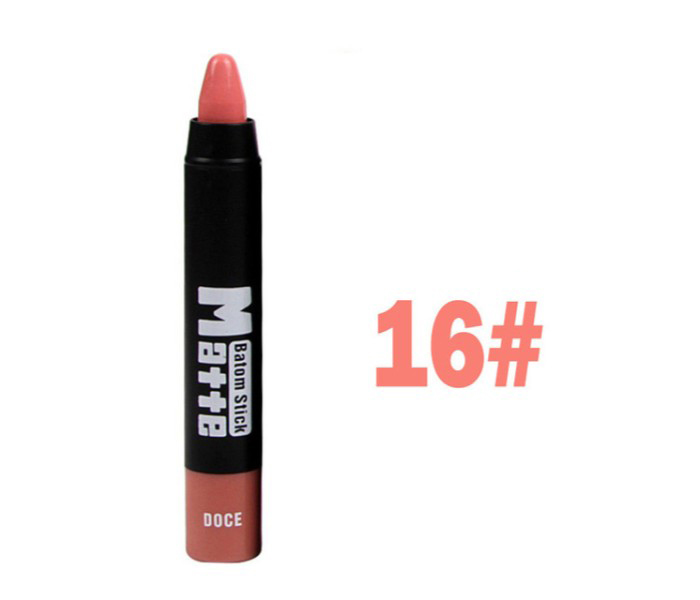 Miss Rose 7301-018B Womens Moisturizing Matte Lipstick Doce 16 Orange - Zoom Image