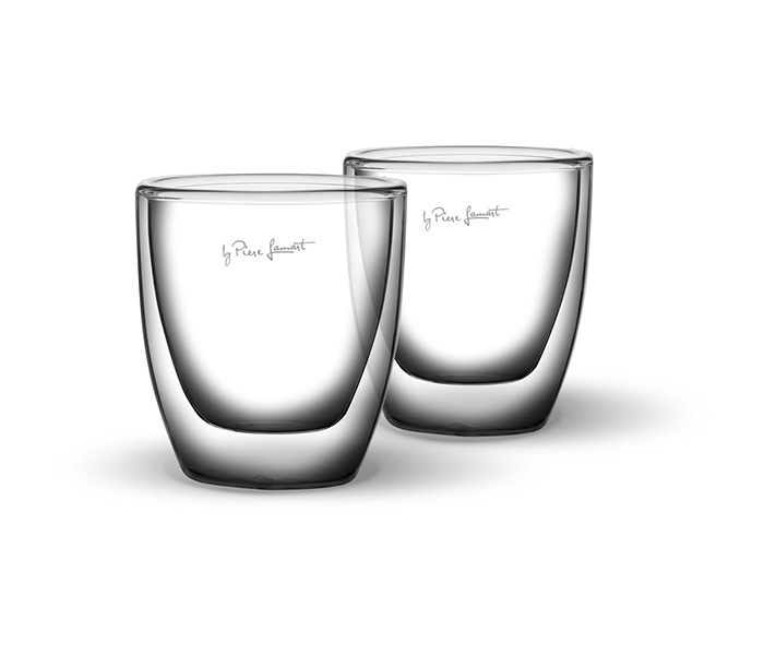 Lamart LT9009 Vaso 80ML Espresso Glass Set, Clear - 2 Pieces - Zoom Image 2