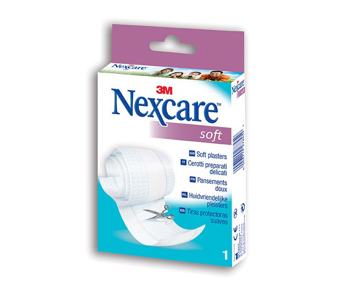 3M Nexcare N0501B Soft Band - 1 m x 8 cm - Zoom Image