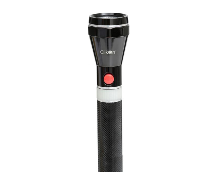 Clikon CK7773 3 In 1 Rechargeable LED Flash Light - Black - Zoom Image 2