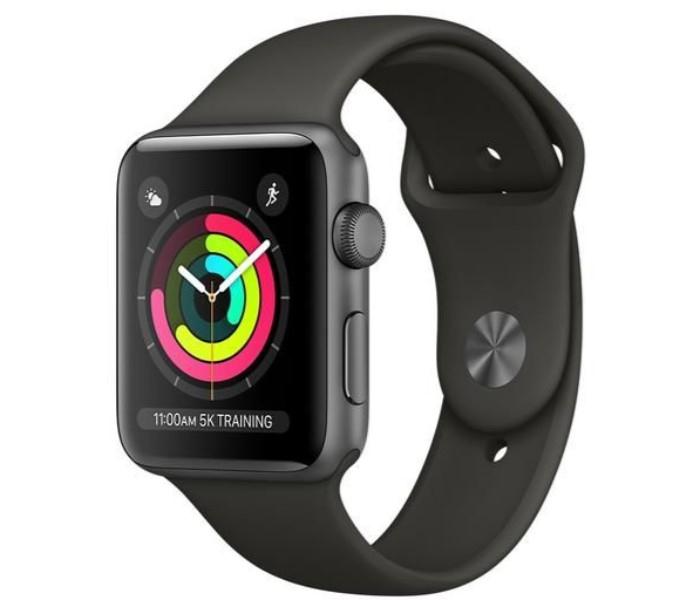 Apple Watch MR362 Series 3 - 42mm Aluminum Case with Sport Band, Grey - Zoom Image 1