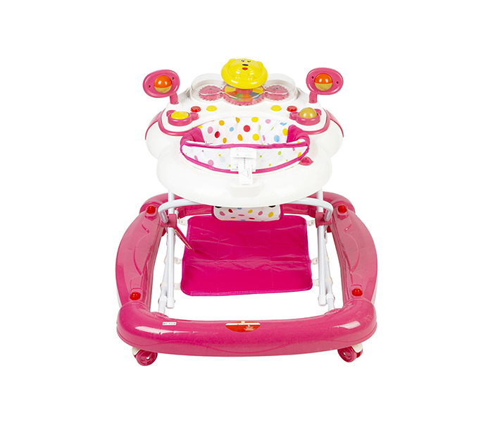 Baby Plus BP8293 Baby Walker with Music - Pink - Zoom Image 2