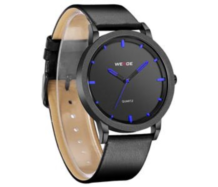 Weide WD 001LB Mens Analog Watch Black and Blue - Zoom Image 2