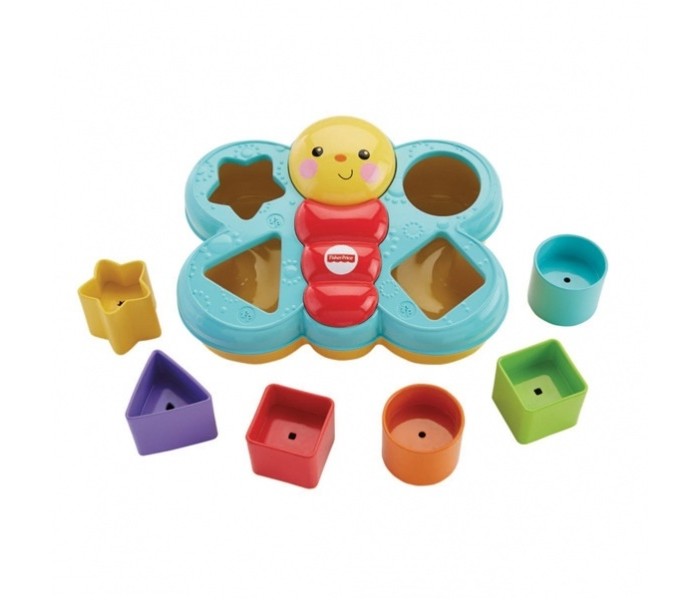 Fisher Price CDC22 Butterfly Shape Sorter Assorted - Zoom Image 1