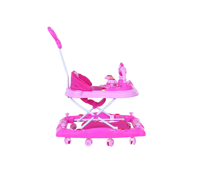 Baby Plus BP8294 Baby Walker Cum Rocker - Pink - Zoom Image 3