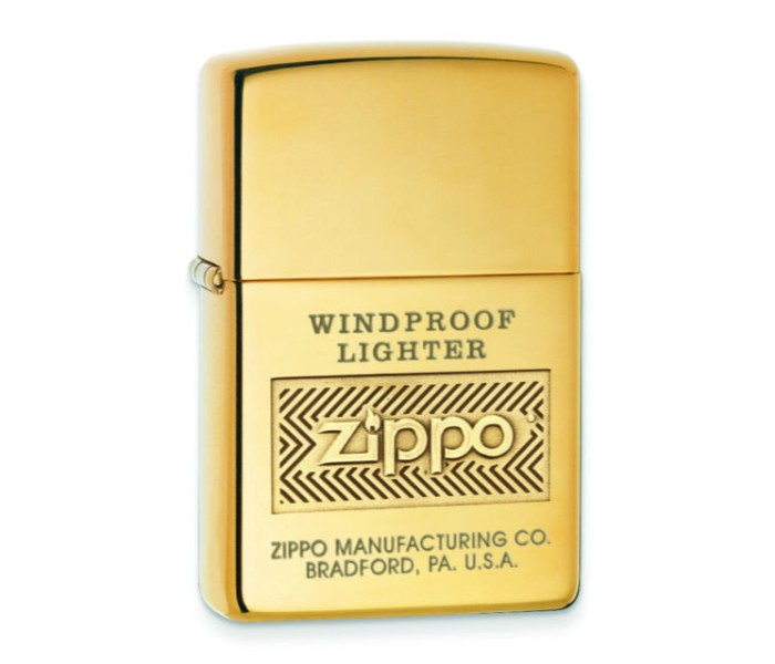 Zippo 28145-000009 254B Windproof Lighter Gold - Zoom Image 2