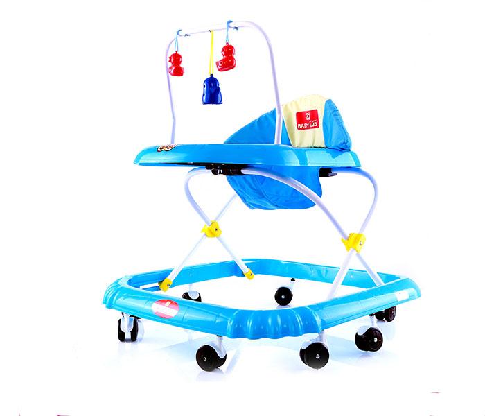 Baby Plus BP7758 Baby Walker with Music - Blue - Zoom Image