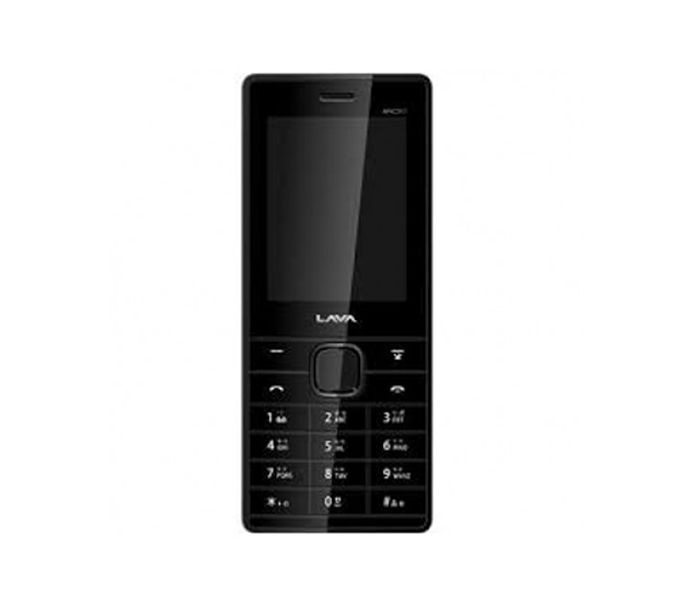 Lava Arc 103 Dual Sim Mobile Phone with Wireless FM - Black - Zoom Image