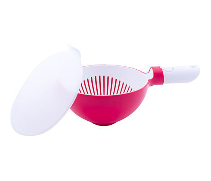 Prestige PR8061 Multi-Use Colander & Bowl - Pink - Zoom Image 1