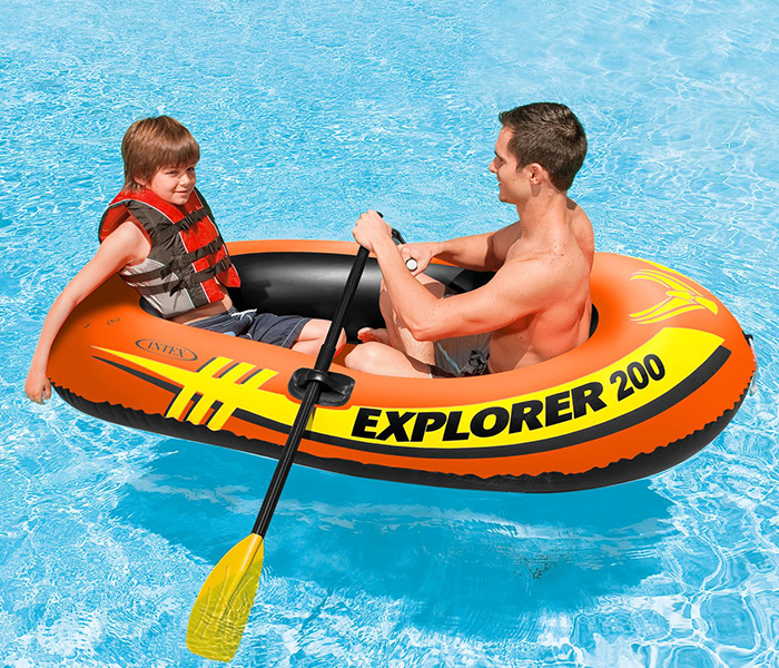 Intex ZX-58330 Explorer 200 Swim Boat - Zoom Image 2