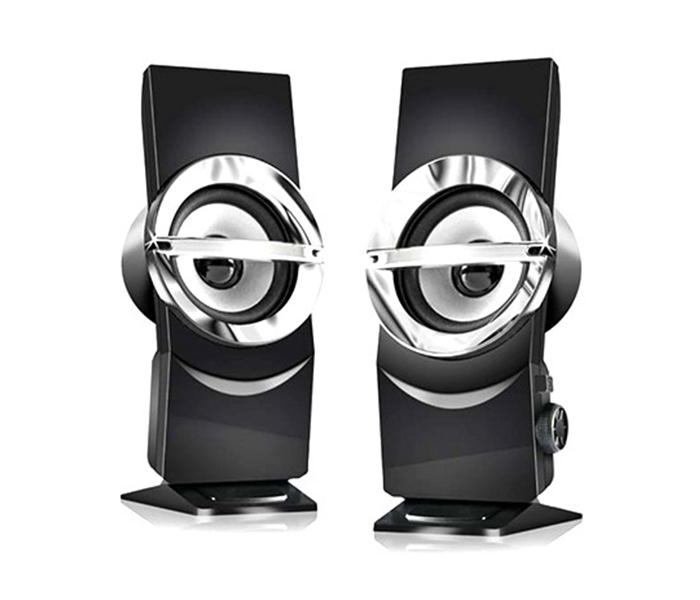 Audionic Alien-3 2.0 Channel Laptop Speaker - Classic Black - Zoom Image