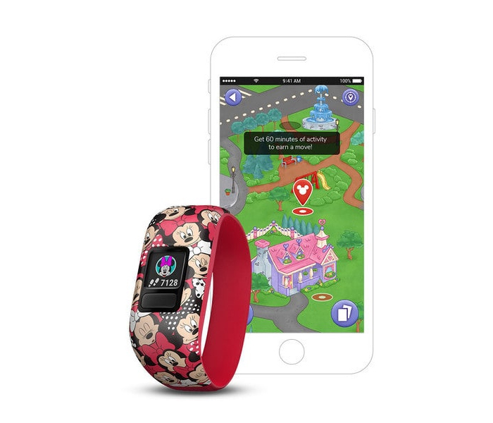 Garmin Activity Tracker Vivofitjr2 Smart Band For Kids - Minnie Mouse - Zoom Image 6