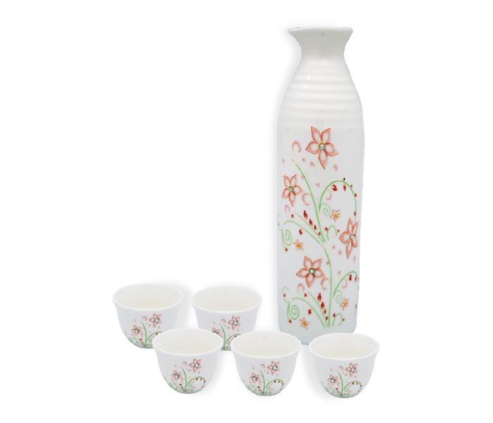 Royalford RF6669 Porcelain Cawa Set - 6 Pieces - Zoom Image