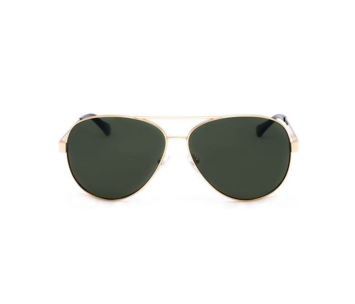 Calvin Klein CK2145S 714 Aviator Gold Frame & Green Gradient Mirrored Sunglasses for Unisex - Zoom Image 2