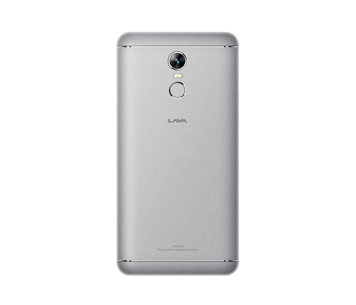 Lava A3 3GB RAM, 32GB Dual Sim 4G LTE Smart Phone - Grey - Zoom Image 1