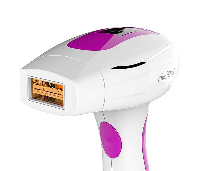 BoSidin D-1011 Permanent IPL Laser Facial Hair Remover for Unisex - White & Pink - Zoom Image 1