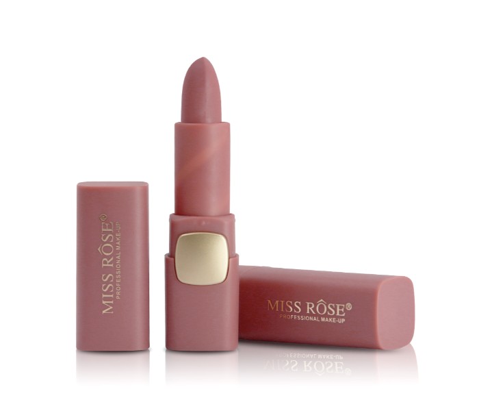 Miss Rose 7301-043M72 Matte Waterproof Lips Moisturizing Easy To Wear Gloss Lipstick 43 Rows - Zoom Image