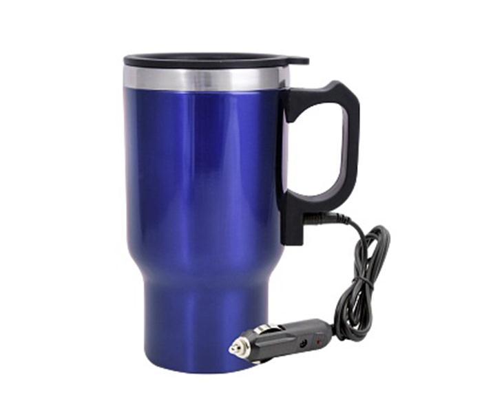 Olympia 140Z Stainless Steel Electric Car Mug - Blue - Zoom Image